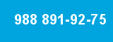 988 891-92-75 988 891-92-75